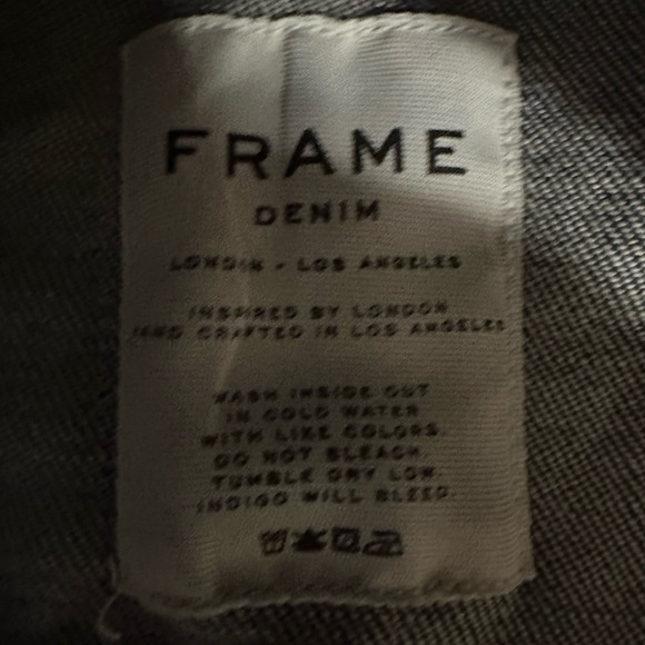 FRAME Denim Jacket Size Small - Picture 6 of 6